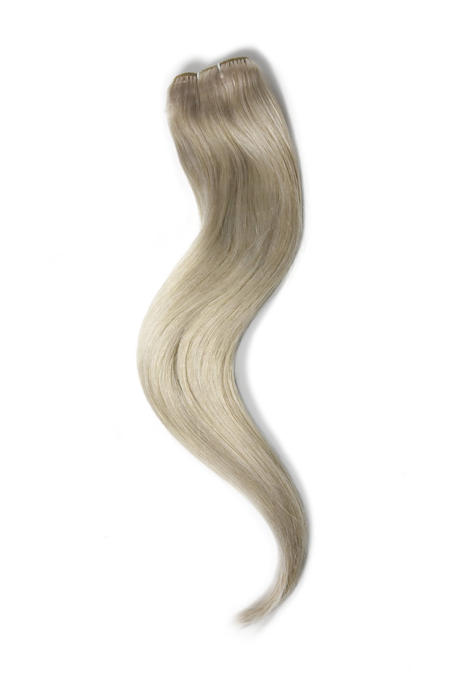 silver sand hair extensions once piece clip in 
