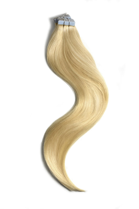 tape in hair extensions bleach blonde