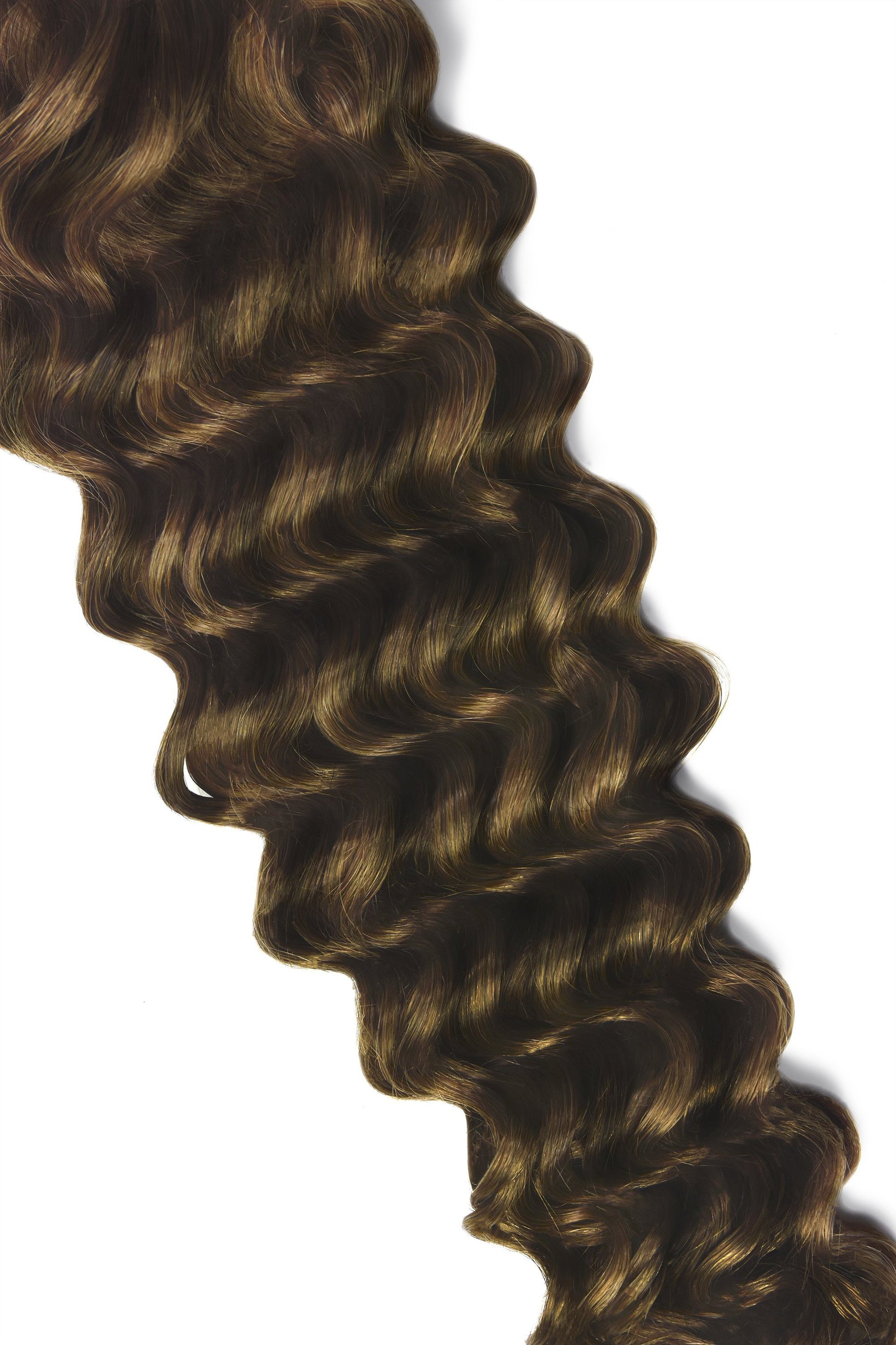 Curly Full Head Remy Clip in Human Hair Extensions #2/4/6 Curly Clip In Hair Extensions cliphair 
