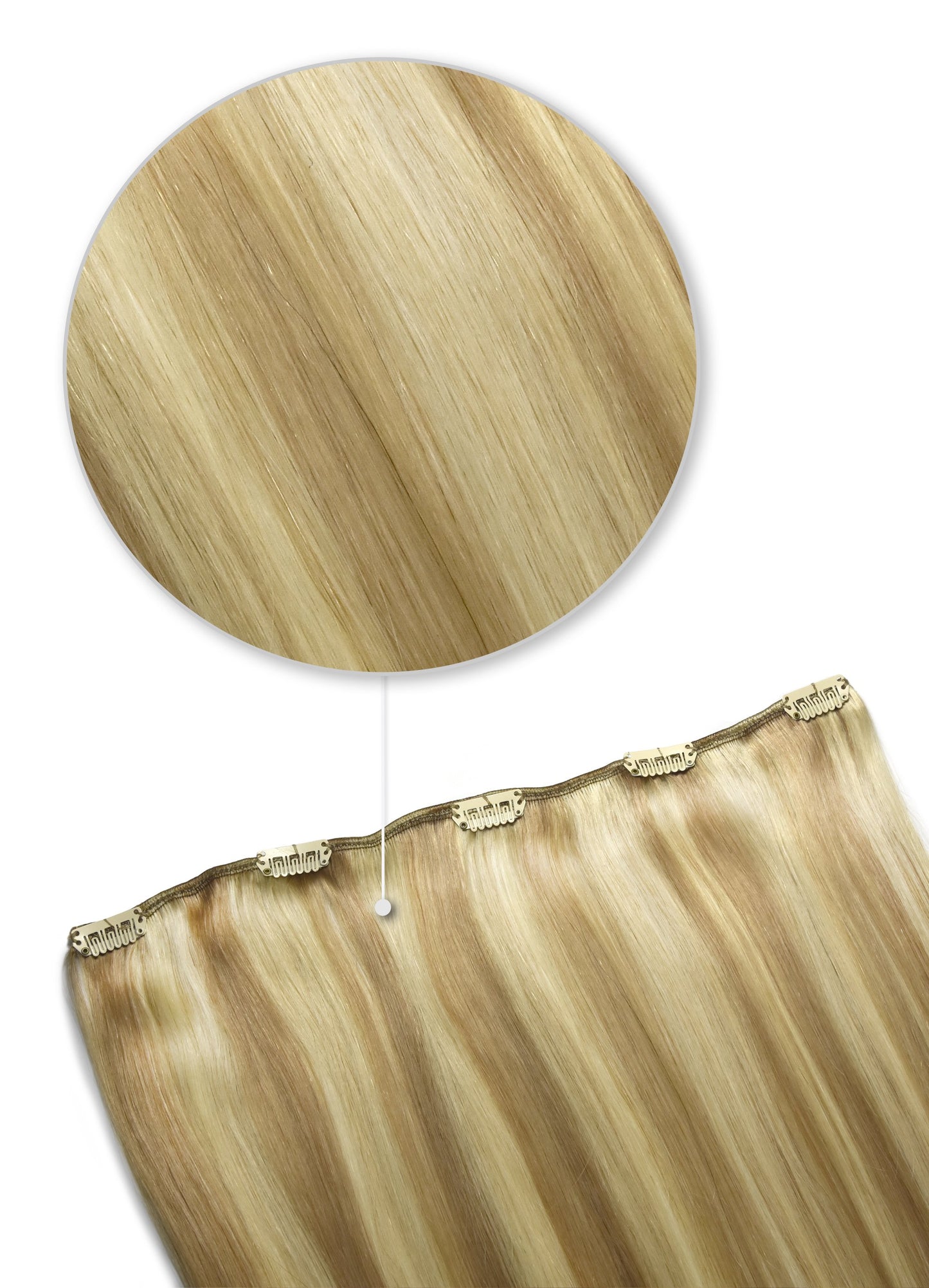 one piece hair extensions uk by Cliphair™