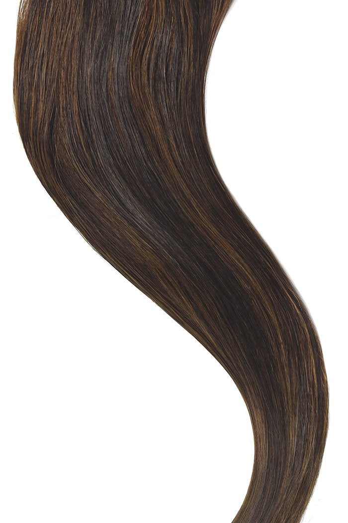 Brown Mix Euro Straight Hair Weft Weave Extensions