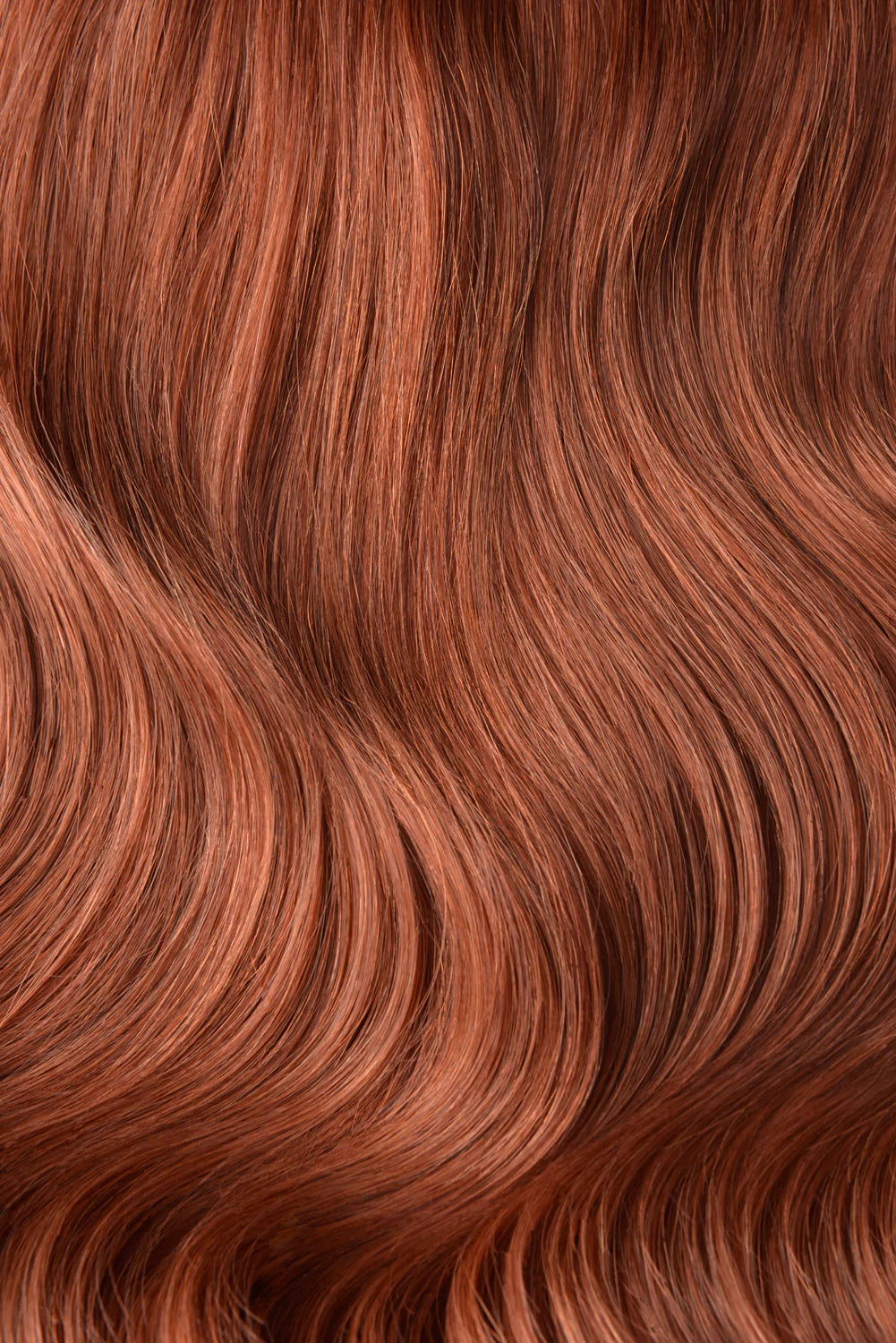 Dunkles Auburn/Kupferrot (#33) Remy Royale Double Drawn Weave Extensions
