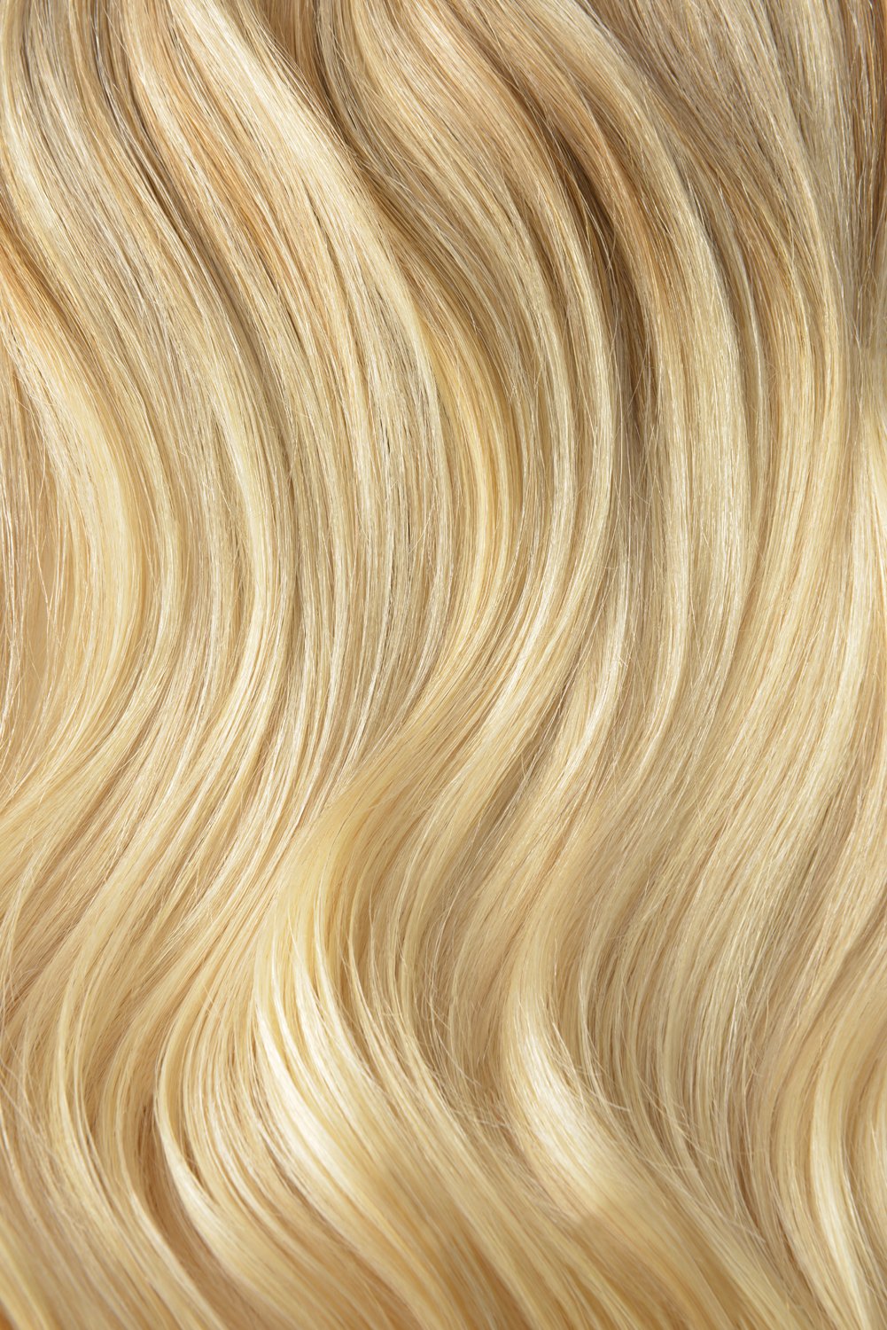 Double Wefted Full Head Remy Clip in Human Hair Extensions - ombre/Ombre (#T18/613)