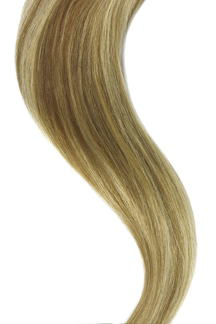 Dark Blonde Ash Blonde Mix Euro Straight Hair Weft Weave Extensions