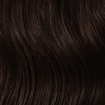 Nano Ring Hair Extensions Double Drawn - Dark Brown (#3)