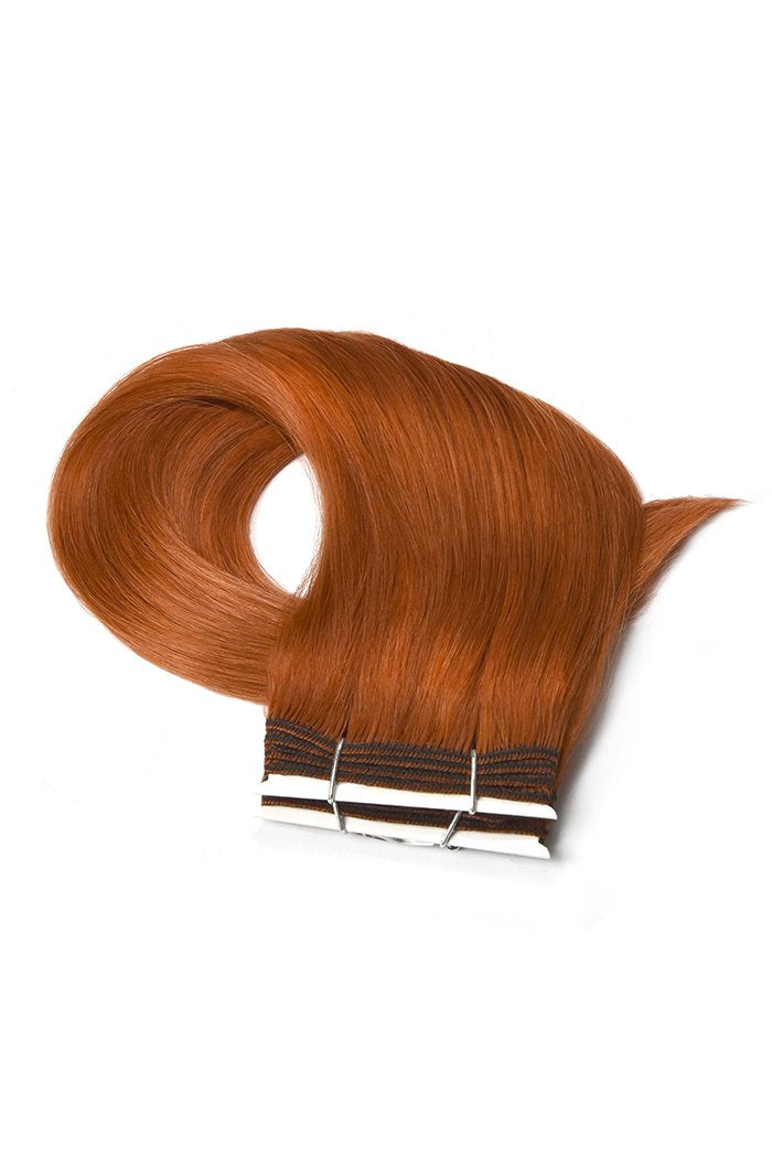 Ginger Red Natural Red (#350) Human Hair Extensions