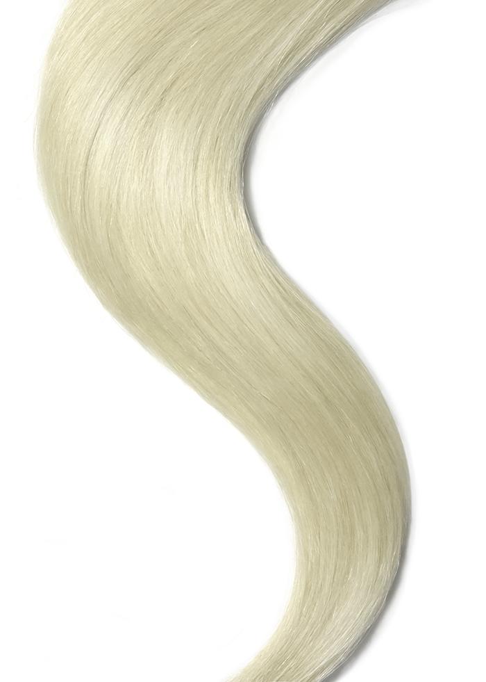 Ice Blonde Euro Straight Hair Weft Weave Extensions