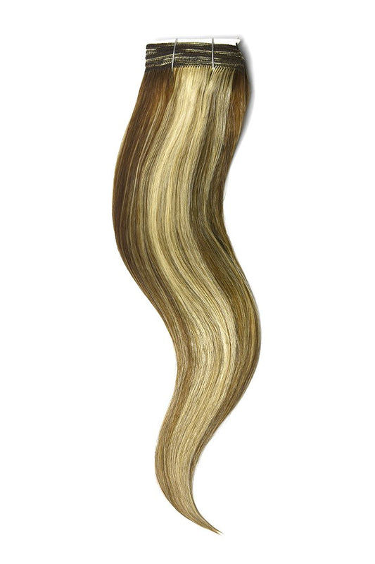 Light Brown Bleach Blonde Mix Hair Extensions