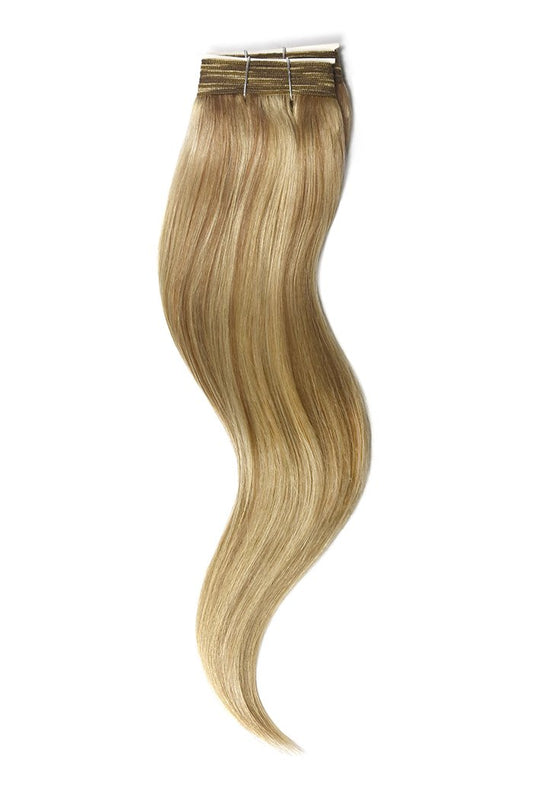 Lightest Brown Bleach Blonde Mix Hair Extensions