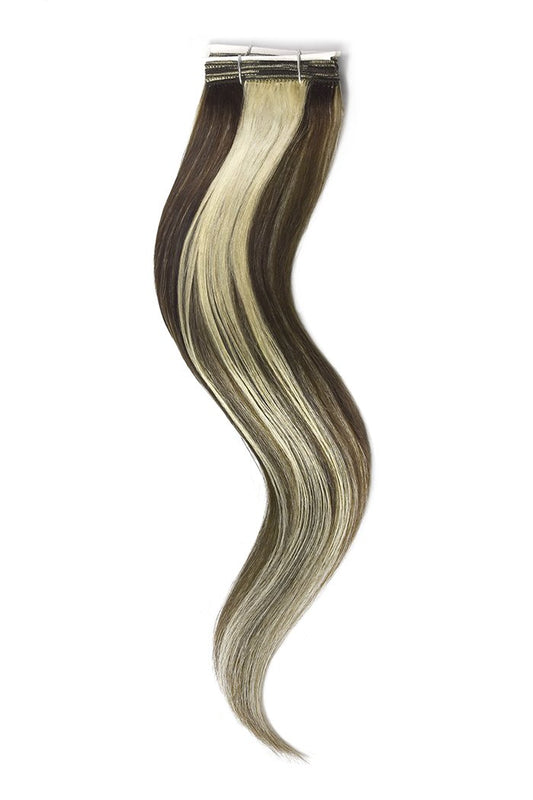 Medium BrownBleach Blonde Mix Hair Extensions
