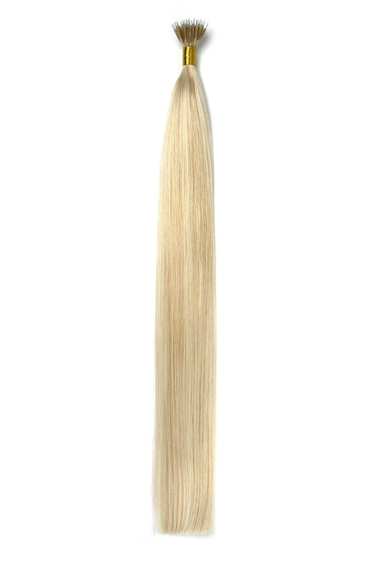 Nano-Ring-Haarverlängerung doppelt gezeichnet – Barbie-Blond (#16/60)