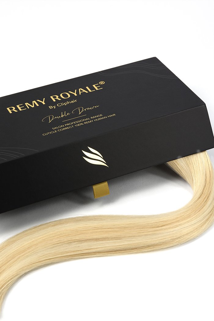 Nano Ring Hair Extensions Double Drawn - Barbie Blonde (#16/60)