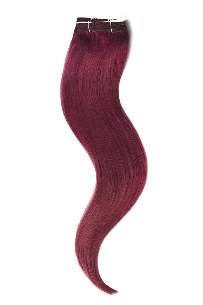 PlumCherry Red Hair Extensions