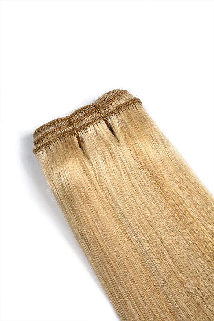 Remy Royale Double Drawn Human Hair Weft Weave Extensions – Barbie Blonde (#16/60)