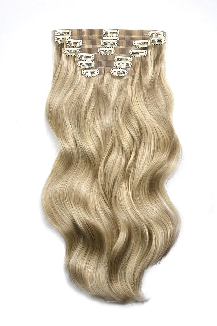 Seamless Clip-In Hair Extensions Double Drawn Hair Extensions 