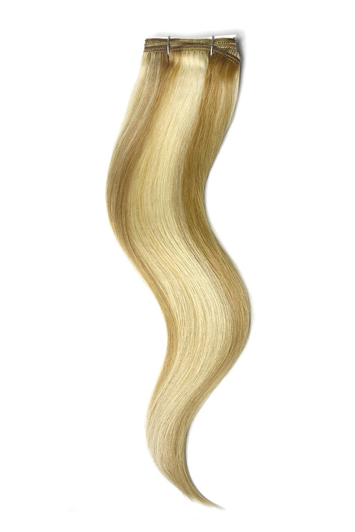 Strawberry Blonde Bleach Blonde Mix Hair Extensions