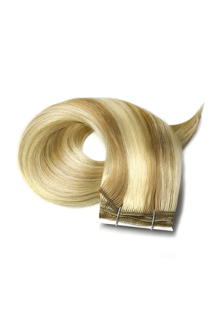Strawberry Blonde Bleach Blonde Mix (#27-613) Human Hair Extensions