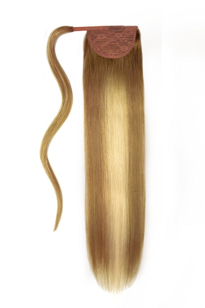 chestnut bronde ponytail full extension