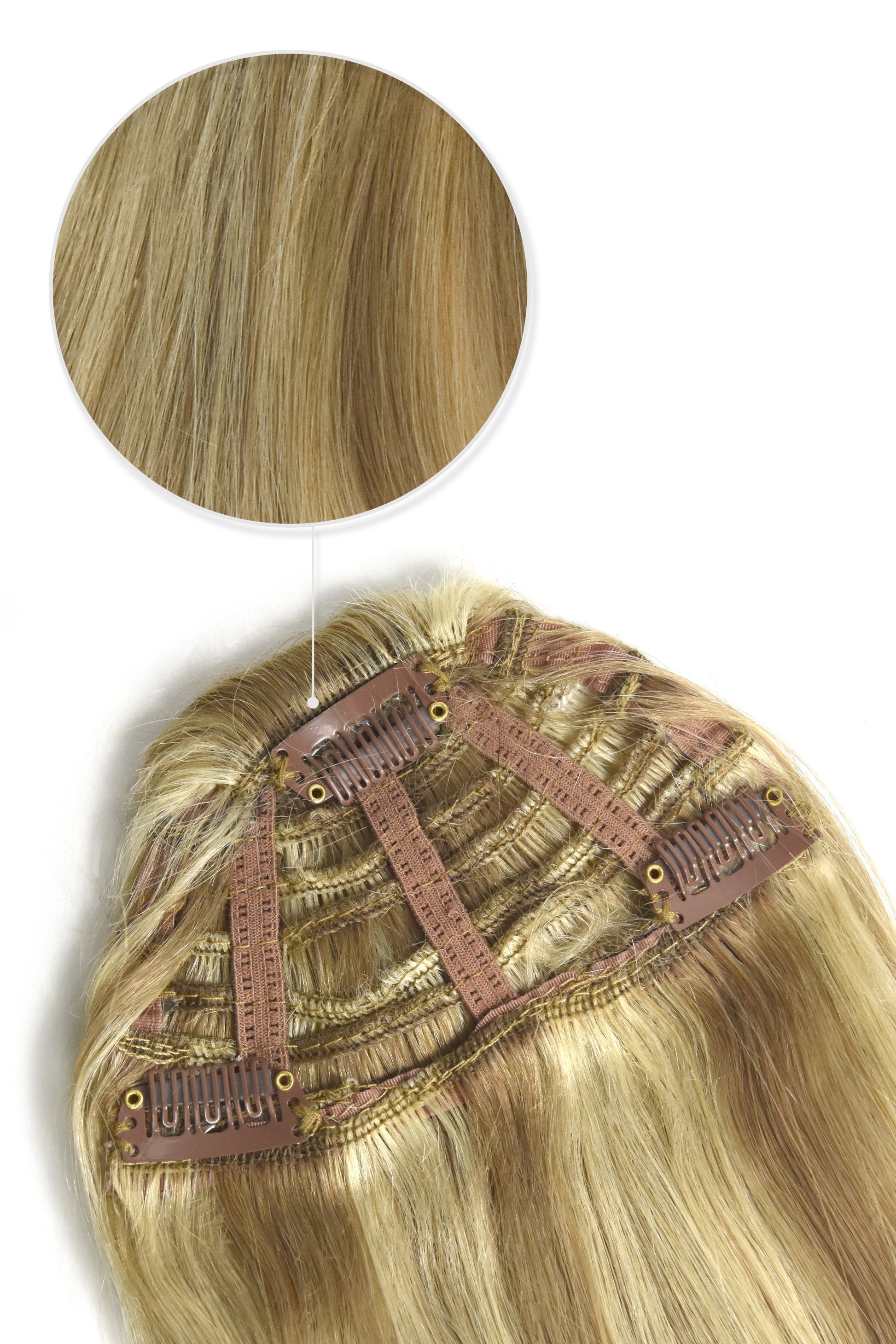 fake fringe clip in uk 100% human hair