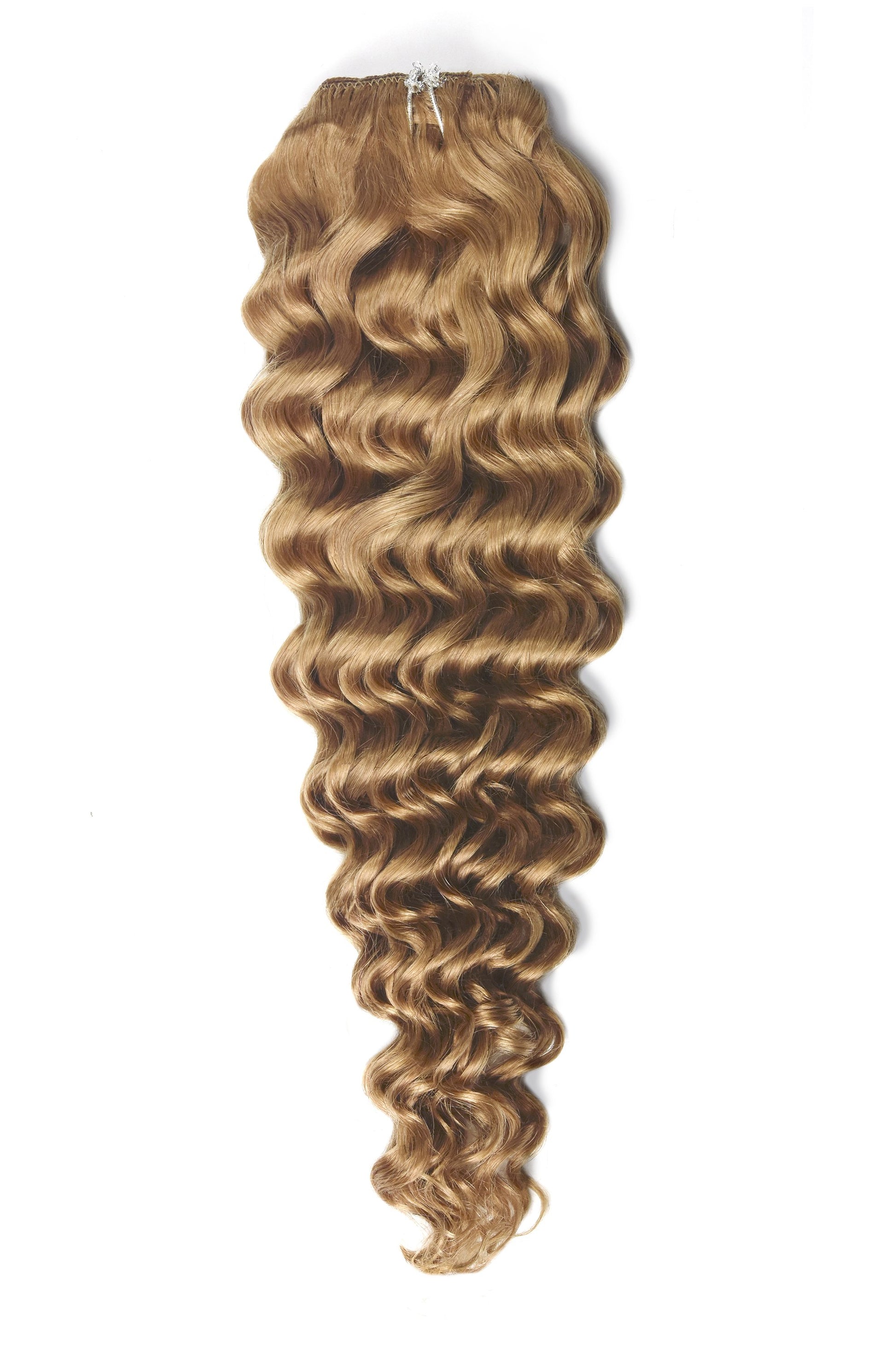 curly hair extensions strawberry blonde