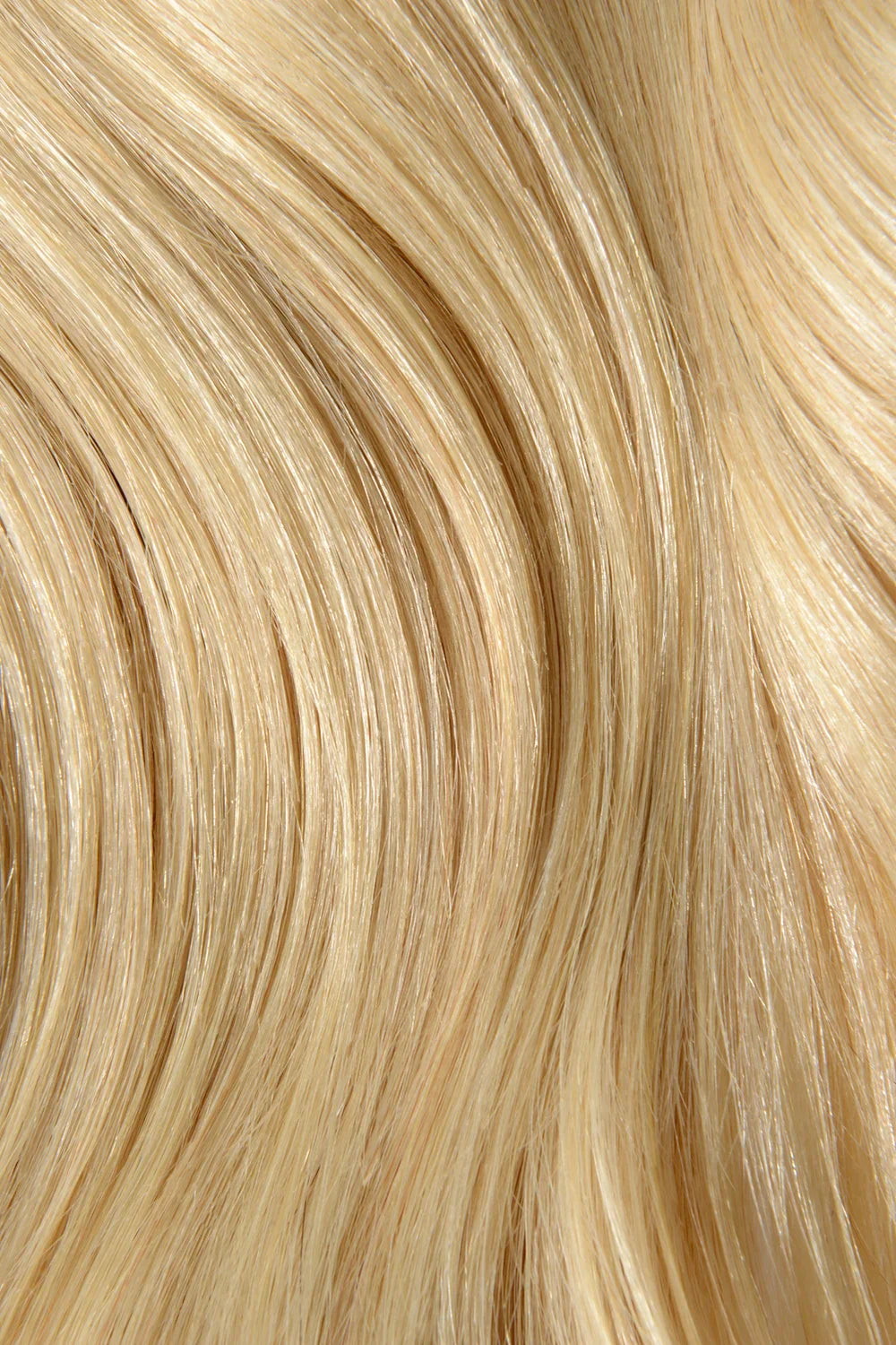 Light Ash Blonde (#22) Remy Royale Flat Weft Hair Extensions