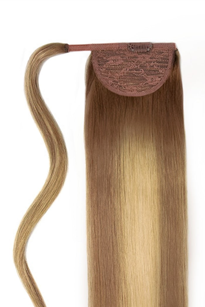 soft bronze ponytail attachment