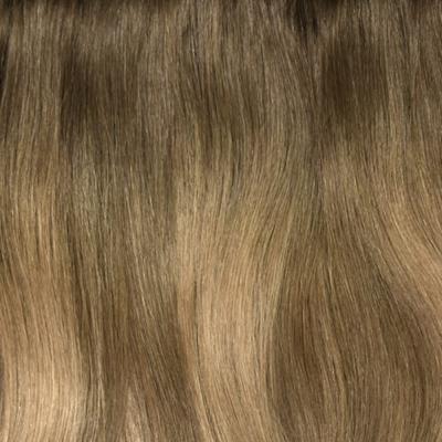 One Piece Top-up Remy Clip in Human Hair Extensions - Soft Bronze Balayage